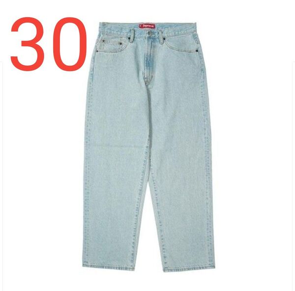 Supreme Baggy Jean Light Washed Indigo30