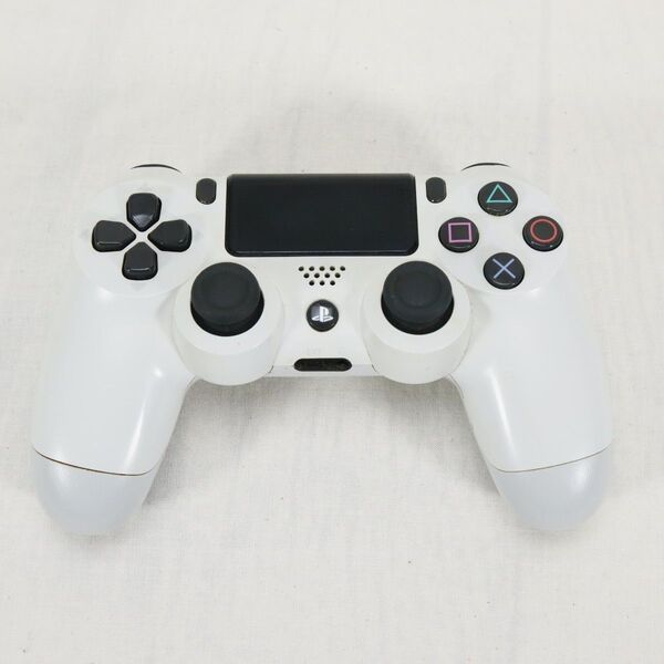 動作品 SONY PS4 純正 コントローラー DUALSHOCK4 ホワイト Playstation4