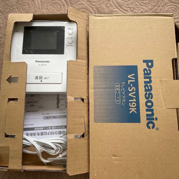 Panasonic インターホン VL-SV19K 電源コード式