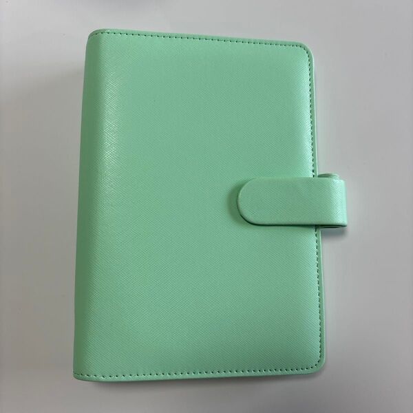 filofax saffiano ファイロファックス サフィアーノ システム手帳 バイブル ネオミント A6