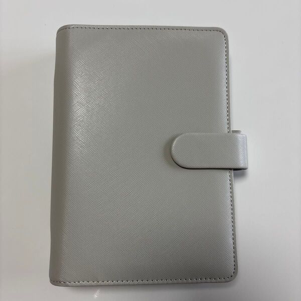 filofax saffiano ファイロファックス サフィアーノ コンパクト バイブル システム手帳 グラナイト