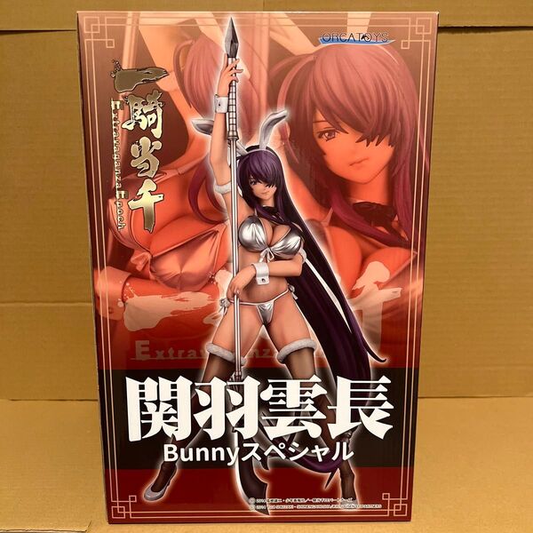 【未使用品】【送料無料】一騎当千 Extravaganza Epoch 関羽雲長・Bunnyスペシャル 1/6 完成品フィギュア
