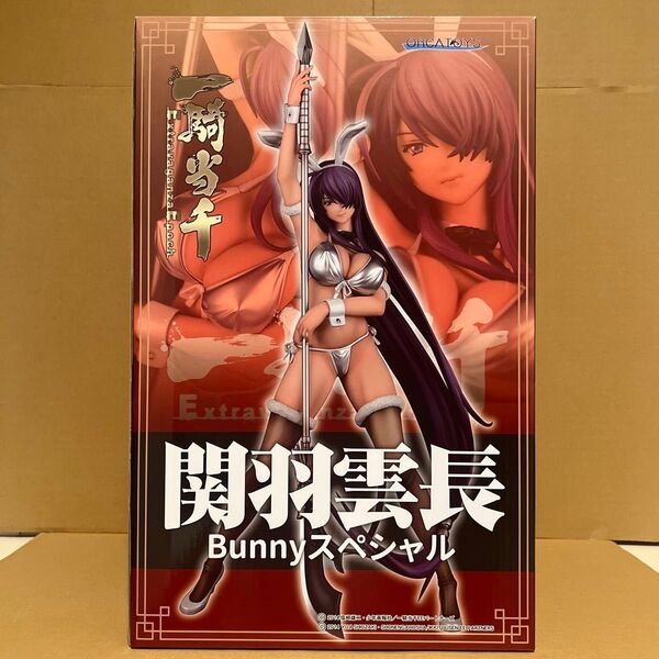 【未使用品】【送料無料】一騎当千 Extravaganza Epoch 関羽雲長・Bunnyスペシャル 1/6 完成品フィギュア