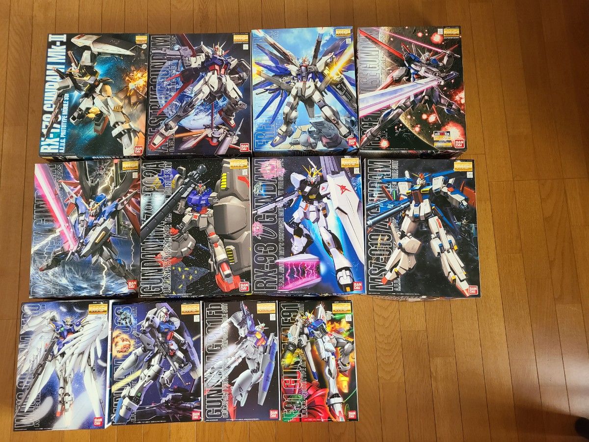 ガンプラ MG 5体セット クロスボーン X1 X2 X3 ジャンク まとめ