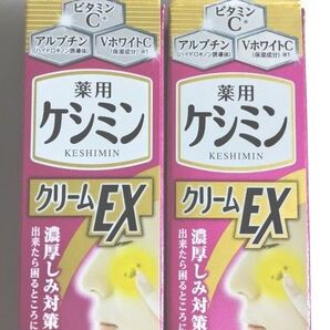 ケシミン ランクアップ商品【匿名発送】薬用 ケシミンクリーム EX 2箱セット