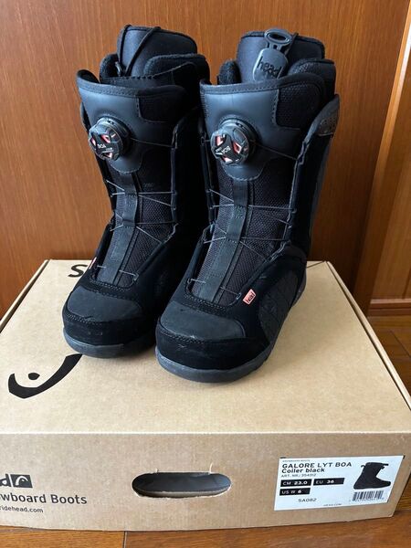 HEAD スノーボードブーツ GALORE LYT BOA 23cm レディース