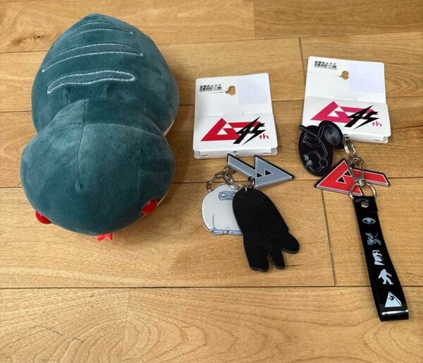 月刊ムー もちぷにツチノコ ぬいぐるみ キーホルダー アクリルチャーム