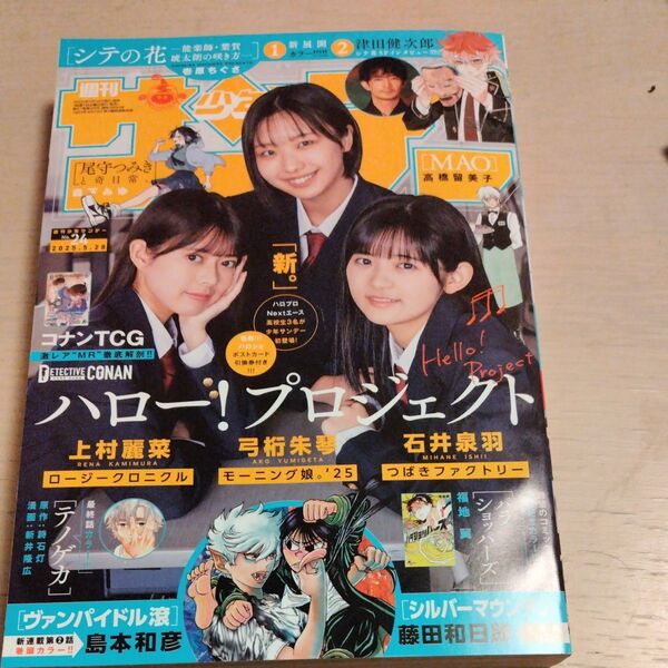 週刊少年サンデー 2025年5月28日号 (No.24)ハロー!プロジェクト