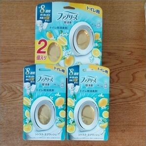 ファブリーズ 消臭芳香剤 W消臭 トイレ用 6.3ml シトラススプラッシュ 4個セット