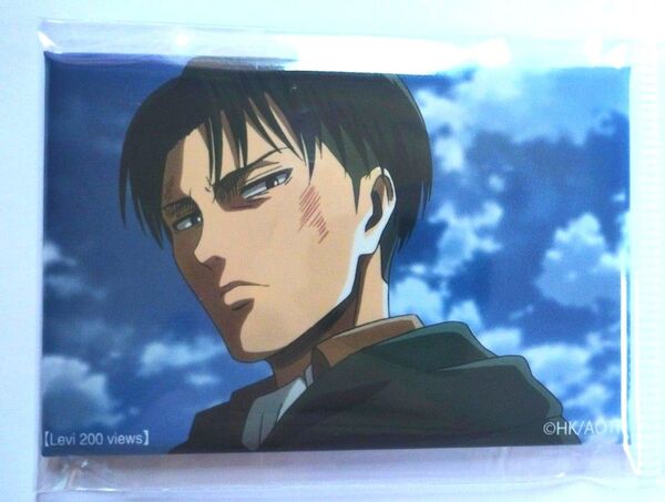 進撃の巨人 リヴァイ二百景 スクエア缶バッジ 116 ポップアップ