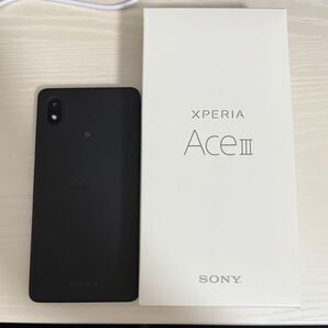 SONY Xperia Ace III 64GB ブラック A203SO
