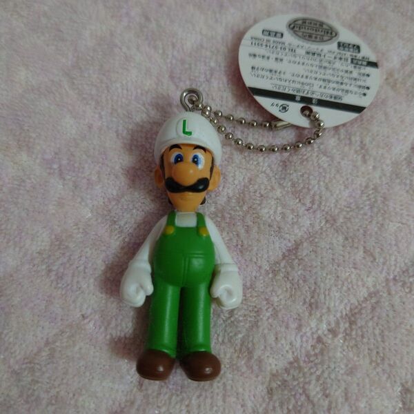 【スーパーマリオ】ルイージ マスコットキーホルダー
