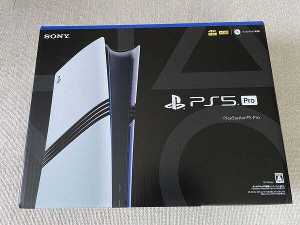 【新品】PlayStation5 Pro CFI-7000B01 本体/プレイステーション5プロ 購入レシート付き