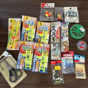 釣り 仕掛けセット ウキ 割ビシオモリ まとめ売り