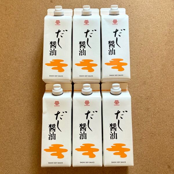 KAMADA 鎌田 だし醤油 500ml 6本セット