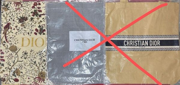 dior ノベルティトートバッグ