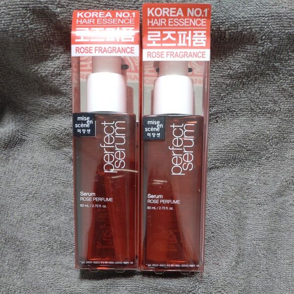 ミジャンセン パーフェクトセラム ヘアオイル 2個セット ローズ 80ml