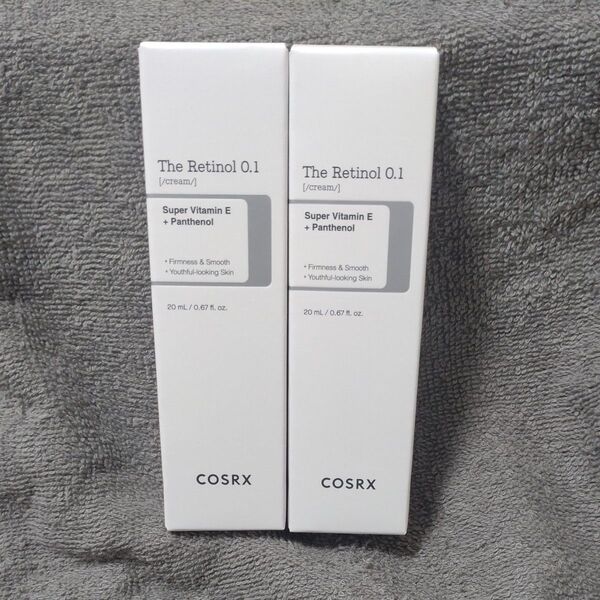 COSRX コスアールエックス 純粋レチノール0.1% RXザレチノール0.1 クリーム 20ml レチノール 2個セット