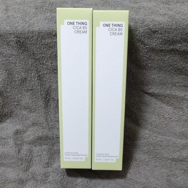 ONE THING ワンシング シカ B5 クリーム 70ml 2個セット パンテノール