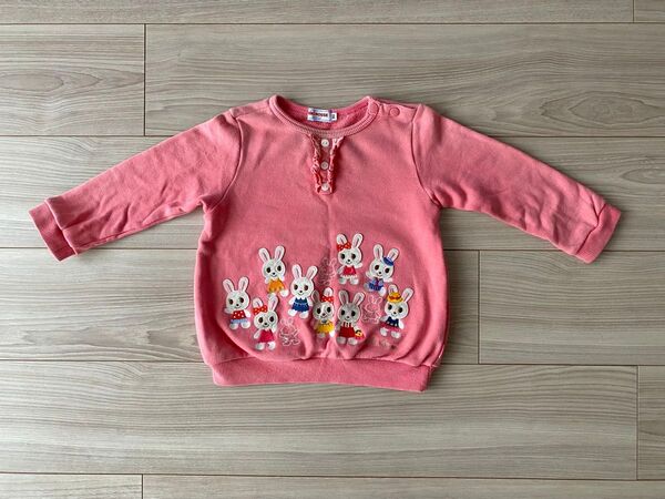 ミキハウス トレーナー ベビー服 子供服 スウェット