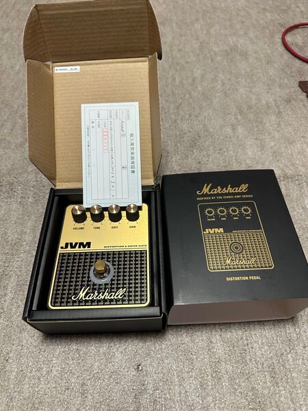 Marshall JVM ディストーションペダル