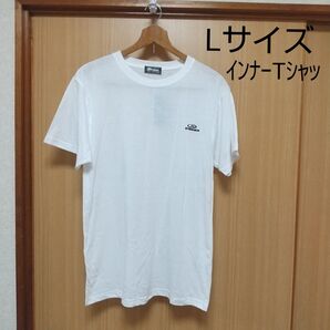 【新品未使用】Lサイズ 半袖インナーTシャツ ホワイト PIKO メンズ肌着