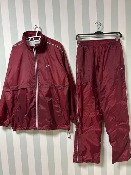 90s NIKE ナイキ ナイロン セットアップ y2k 上下セット