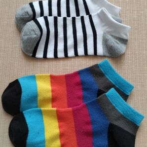 2足 ショートソックス