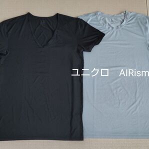 2枚 エアリズム ユニクロ Mサイズ AIRism