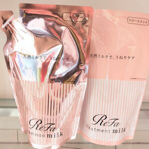 リファ ミルクプロテイン シャンプー トリートメント ピンク