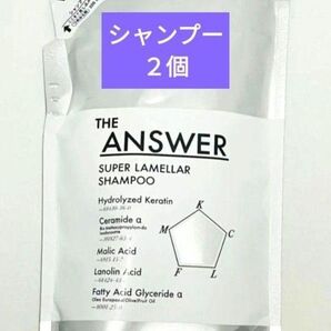 花王 THE ANSWER ジアンサー スーパーラメラ シャンプー 2個