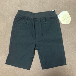 新品未使用 ストレッチハーフパンツ 黒 100 キッズ 子供服