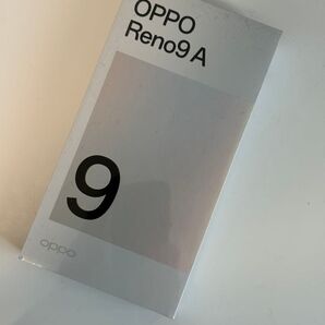 【新品・未開封】Oppo Reno9a A3010P ナイトブラック シュリンク付き 本体 reno9