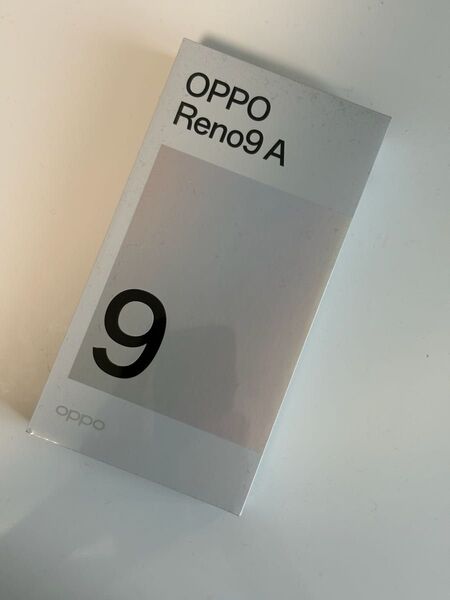 【新品・未開封】Oppo Reno9a A3010P ナイトブラック シュリンク付き 本体