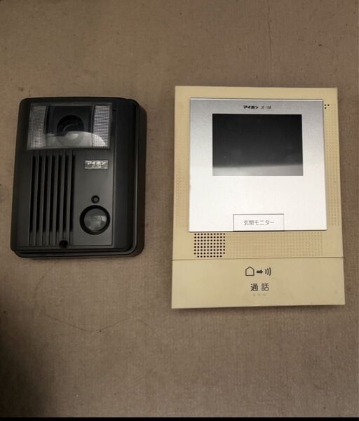 【中古】アイホン ドアホン JC-DA JE-1M-T