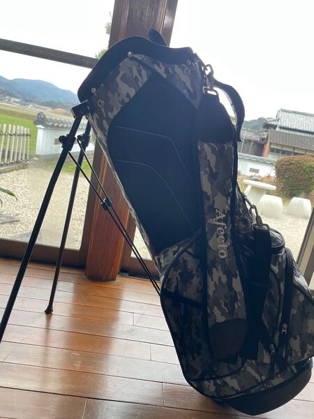 Affecto ゴルフキャディバッグ 迷彩柄