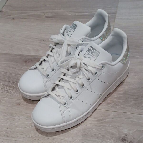 アディダス adidas スタンスミス STAN SMITH 白 スニーカー24.5センチ