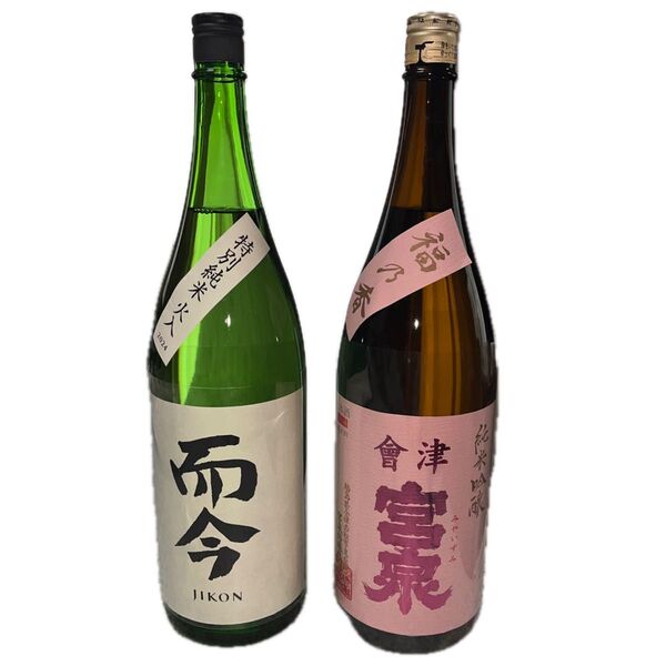 而今 特別純米 生 +宮泉 純米吟醸 福の香 各1800ml 2本セット