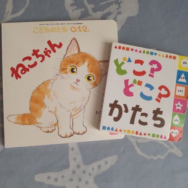絵本 児童書 2冊 ねこちゃんは記名あり