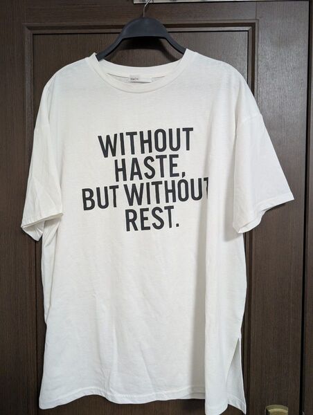 Helm ロゴTシャツ ホワイト Lサイズ