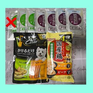 ○いなば 総合栄養食 国産鶏 ○シーザー かけるだけ セットで!