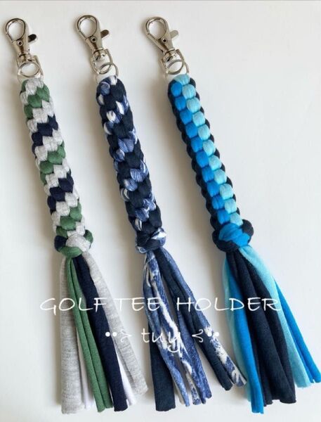 ゴルフ ティーホルダー 3本セット