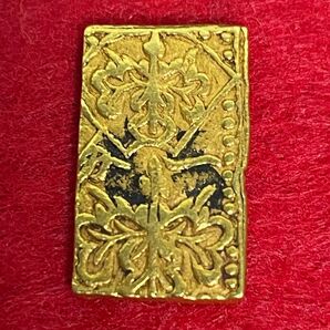 金色良好!享保一分判金 極美品 古銭 金貨 一分金 古金銀 江戸時代 小判