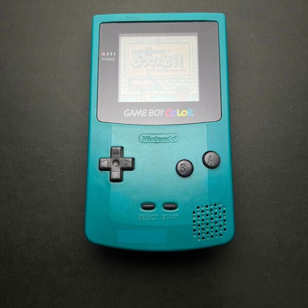 任天堂 ニンテンドー Nintendo ゲームボーイカラー GAMEBOY COLOR CGB-001 ブルー 動作品 訳あり