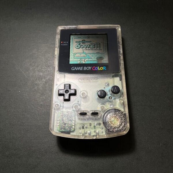任天堂 ニンテンドー Nintendo ゲームボーイカラー GAMEBOY COLOR CGB-001 クリア動作品 並程度