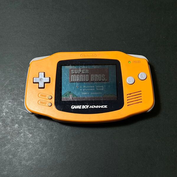 任天堂 ニンテンドー Nintendo GAMEBOY ADVANCE ゲームボーイアドバンス AGB-001 オレンジ 動作品