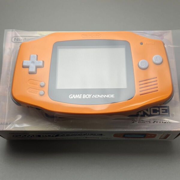 任天堂 ニンテンドー Nintendo ゲームボーイアドバンス GBA AGB-001 オレンジ 箱 取説 動作品 人気カラー