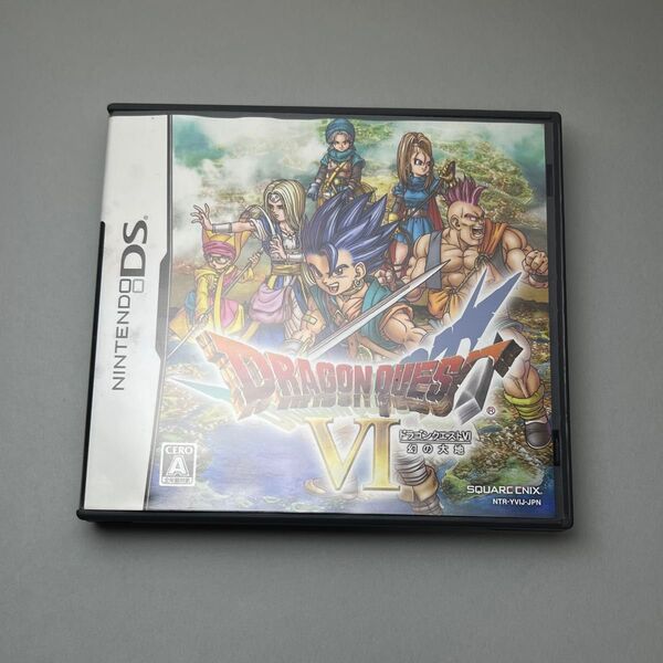 任天堂 ニンテンドー Nintendo DS ソフト ドラゴンクエスト6 幻の大地 動作品 ケース 説明書 カード 付き