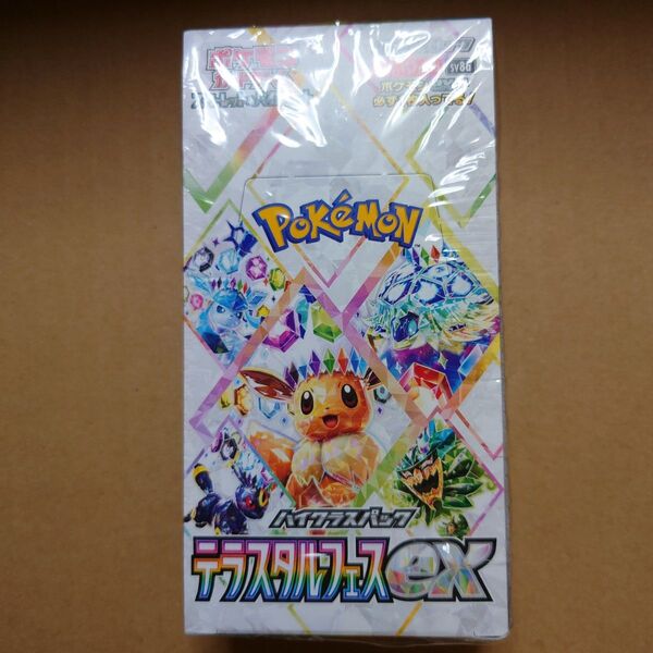ポケモンカードゲーム テラスタルフェスex シュリンク付き 新品未開封 1BOX