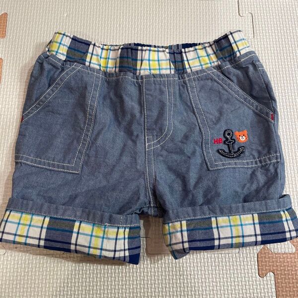 ホットビスケッツ ハーフパンツ80 ショートパンツ ミキハウス